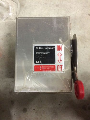 NEW Eaton Cutler-Hammer Stainless DH361UWK 30a 600v Non-Fused Safety Switch NEW