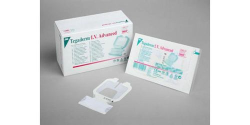 Tegaderm 1683 IV Advanced Securement Dressing Sterile 2.5&#034;x2.75&#034; 1 Box of 100