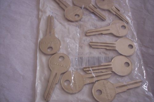 Key blanks house &amp; padlock ez# y11, yale, cole# y11 lot # h01322479 item qty 10 for sale