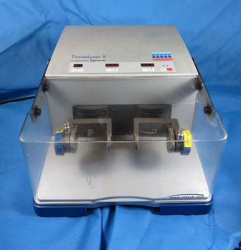 Qiagen / retsch tissuelyser ii grinder mixer cell disrupter for sale