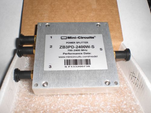 MINI-CIRCUITS POWER SPLITTER 700-2400 MHz - ZB3PD-2400W-S