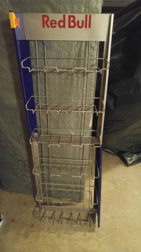 Red Bull Energy Drink Retail Wire Double Shelving Rack