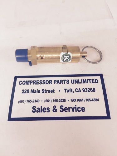Kingston 1/4 60 psi, relief valve, air compressor, #112css-2-060 for sale