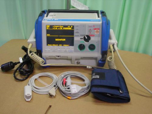 Zoll m series paddles  pacing biphasic 3 lead ecg spo2 nibp  753 for sale