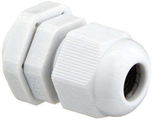 10 pcs pg9 white plastic waterproof cable glands joints for sale