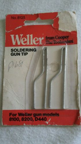 Weller tips 8125 for soldering guns models d440, 8100, 8100b, 8200, nib, nos for sale