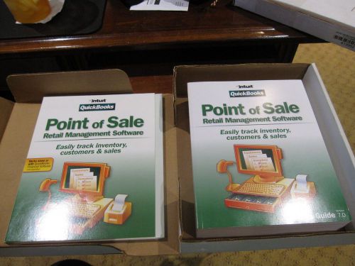 QuickBooks POS Point of Sale POS PRO Retail Management v 7.0 Software 2 Seat