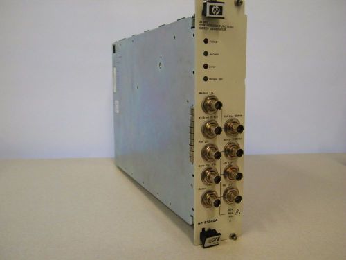 HP Agilent E1440A VXI 21 MHz Synthesized Sweep / Function Generator