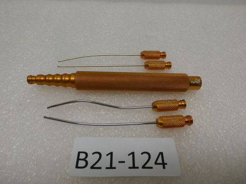 LIPOSUCTION Cannula Set 1.8mm Removeable HANDLE Plastic Surgery Instruments