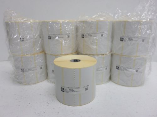 Lot of (9) zebra 800264-155 z-select 2000d direct thermal paper zipshare labels for sale