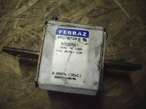 FERRAZ N300691 A100URD7LI1100 1000VAC 1100A PROTISTOR FUSE