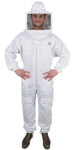 Humble Bee Beekeeping Suit With Square Veil 412-M Polycotton - Size: Medium