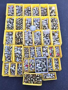 *Huge Lot* Parker JTX-S 24, 20, 16 Hydraulic Fittings, Unions, Tees, Couplings