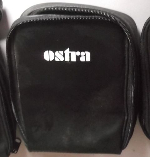 OSTRA METER SOFT SIDED CASE NEW - QTY 1 - 5 1/2&#034; x 7 1/4&#034; x 1 11/4&#034; - ZIPPERED