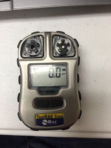 RAE PGM-1700 ToxiRAE-3 Personal Single Portable Handheld Toxic H2S Gas Detector