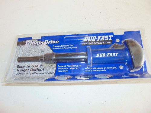 New duo-fast trigger drive ramset to shoot nails into concrete, steel, masonry for sale