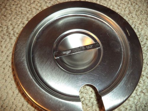 VOLLRATH Stainless Steel Slotted Lid 7.5&#034; NEW