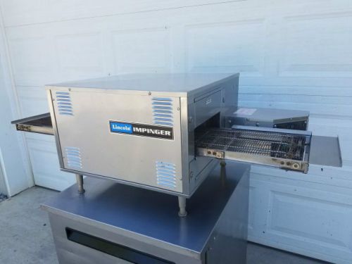 LINCOLN IMPINGER ELECTRIC DUAL TECH FINISHER CONVEYOR OVEN