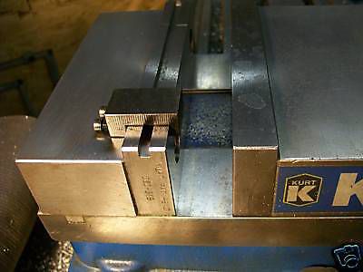 Work Stop / Part Locater for Kurt, Haas, Bridgeport, Makino or CNC type Vises