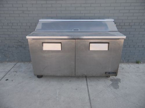 True 2 Door Refrigerated Mega Top Prep Table Model No: TSSU-60-1