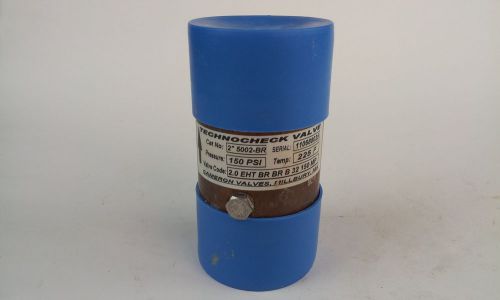 Cameron technocheck valve 2&#034; 5002-br 150 psi unused for sale