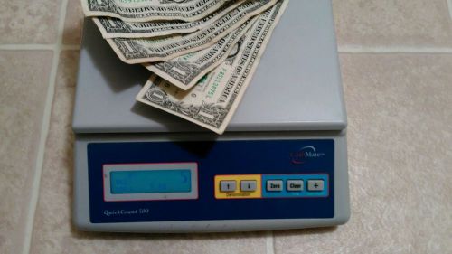Currency counting machine cashmate quickcount 500 portable
