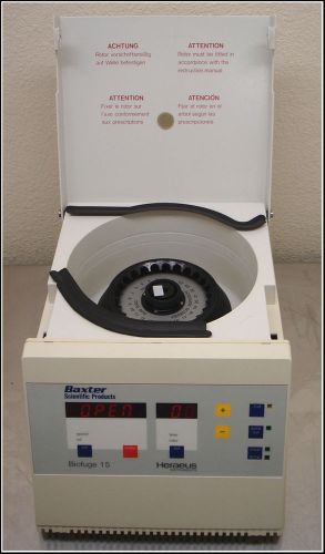 Biofuge 15 heraeus centrifuge microcentrifuge for sale