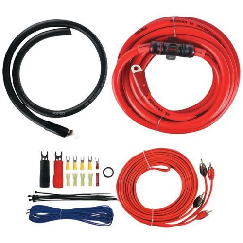 T-spec v6-rak1-0 v6 series amp installation kit with rca cables for sale