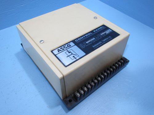 Asco control panel 480v bulletin 940/group 9 automatic transfer switch id 4800x for sale