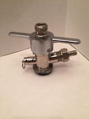 Refurbished Perlick Metal T Handle D System Beer Coupler Tap Sankey Draft