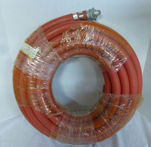 Red Head Fire Hose Water Hose 1 x 35.3mm x 1B 50ft Seal Fast 1&#034; 1D 200 PSI WP