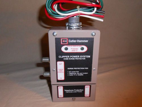 Cutler - Hammer Interior Home Surge Protector (CHSP) Clipper Power CHSPCHSRB