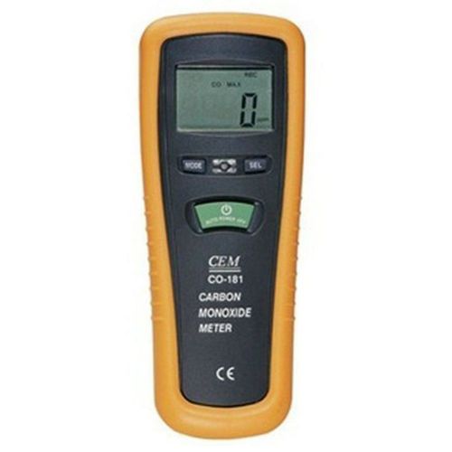 Cem co-181 digital lcd carbon monoxide co gas meter beeper free shipping !!! for sale