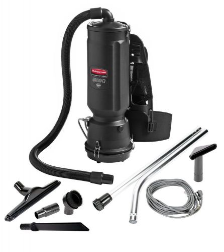 Rubbermaid Commercial Executive HEPA Backpack Vacuum Cleaner 10 Quart 1868435