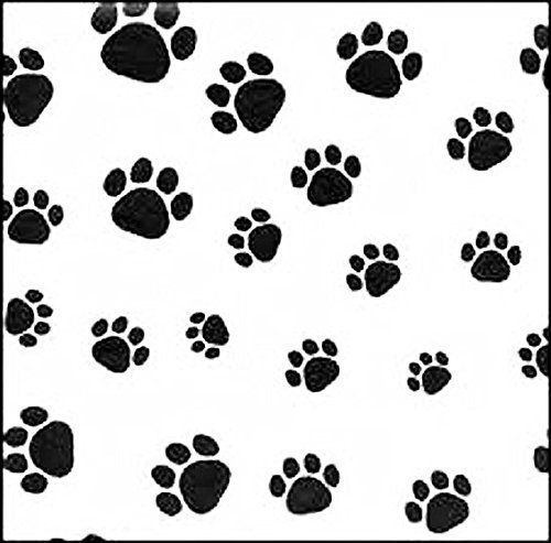 Dog Paw Print Tissue Papers 15 x 20 inch - 50 Sheet pack