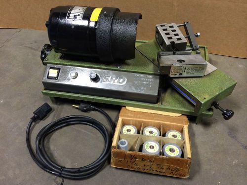 Srd 1/4 hp drill sharpener grinder benchtop model with spare wheels stones for sale