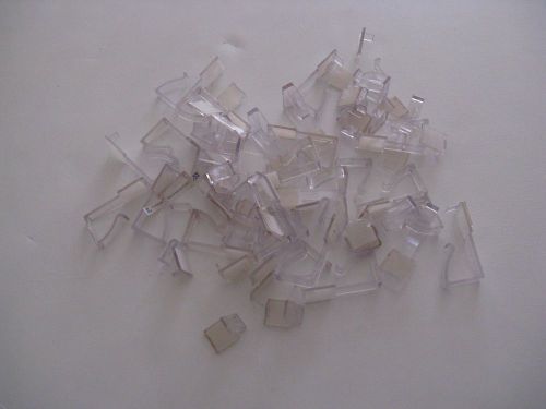 44 EV BV Clear Clips w Velcro Wedding Banquet Table Skirting Cloth Cover USA