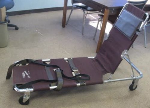 Emergency stretcher transfer chair collaspi cot portable collasible new nos vtg for sale