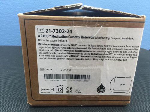 Smiths Medical CADD Reservoir Cassette 100ml 21-7302-24 - Box of 12