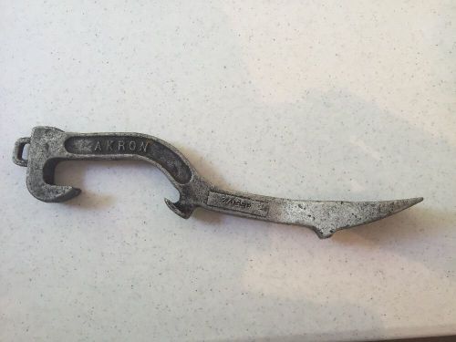 Akron style #10 fire hose tool wrench 11 1/2&#034; long vintage for sale