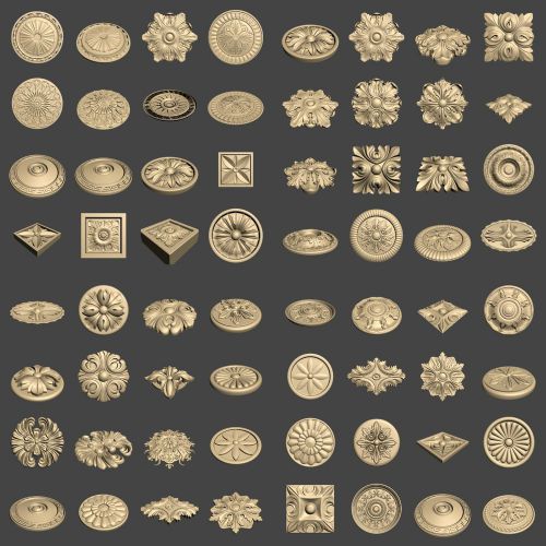 3D models more than 75+ STL relief artcam vectric aspire Collection for cnc