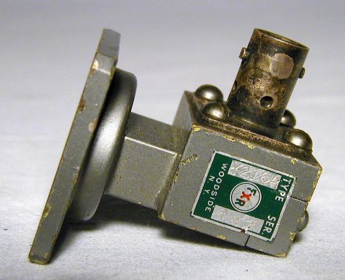 FXR Y216A Waveguide Thermistor Mount, WR62, 12.4 to 18.0 GHz. BNC output.