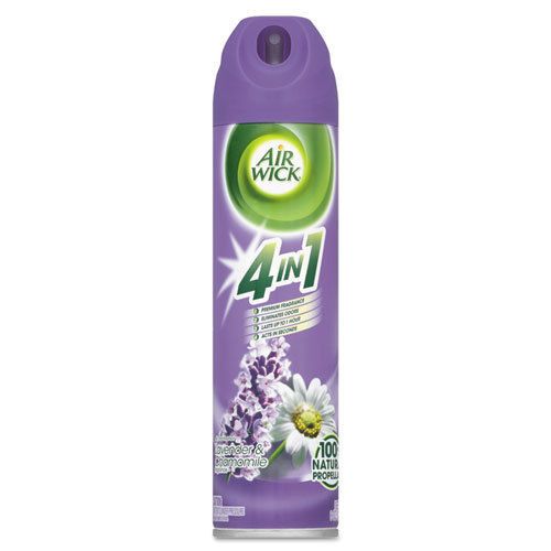 4 in 1 aerosol air freshener, 8 oz, lavender &amp; chamomile, 12/carton for sale