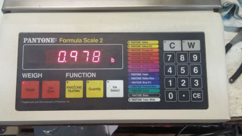 Pantone formula pms ink mixing scales for sale