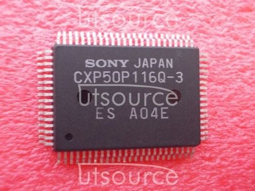 5PCS CXP50P116Q-3  Encapsulation:QFP,4-Bit Microcontroller