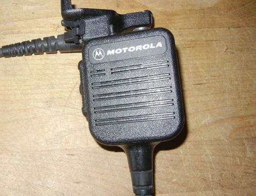 Motorola nmn6243b public safety speaker mic, used, ht1000, mts2000, mtx8000 for sale