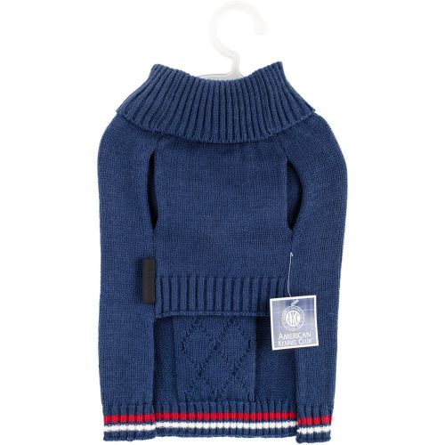 &#034;Cable Sweater Extra Small 11&#034;&#034;-13&#034;&#034;-Navy&#034;
