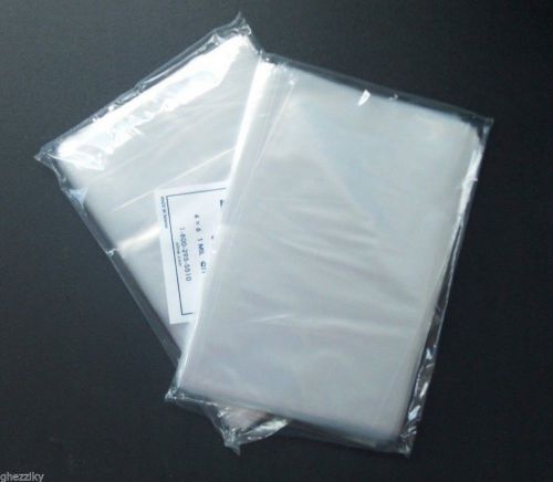 200 CLEAR 12 x 18 POLY BAGS 1 MIL PLASTIC FLAT OPEN TOP