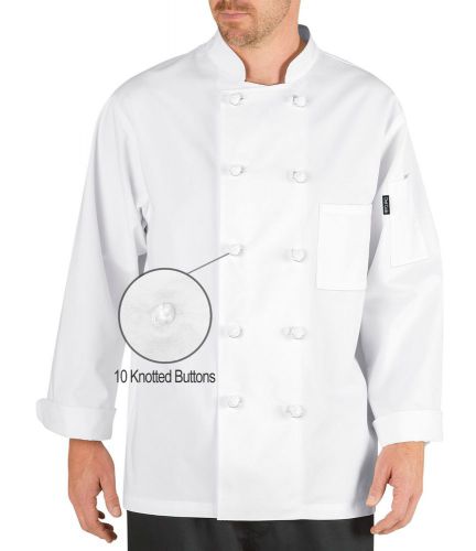 Chef Code Bistro Executive Chef Coat 10 Knot Button Chef Jackets CC121