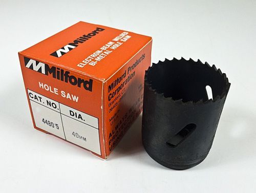 40mm electron-beam welded bi-metal hole saw milford - 1-9/16&#034; for sale